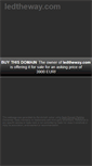 Mobile Screenshot of ledtheway.com